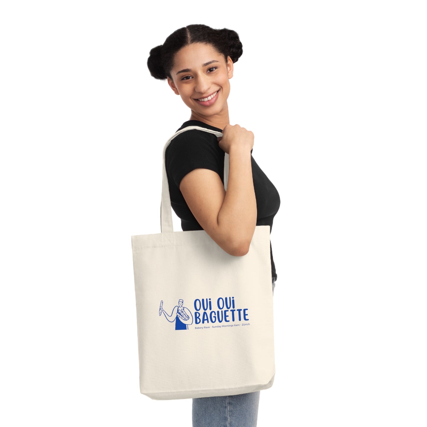 OUI OUI BAGUETTE - Tote Bag - Bakery Rave Zürich