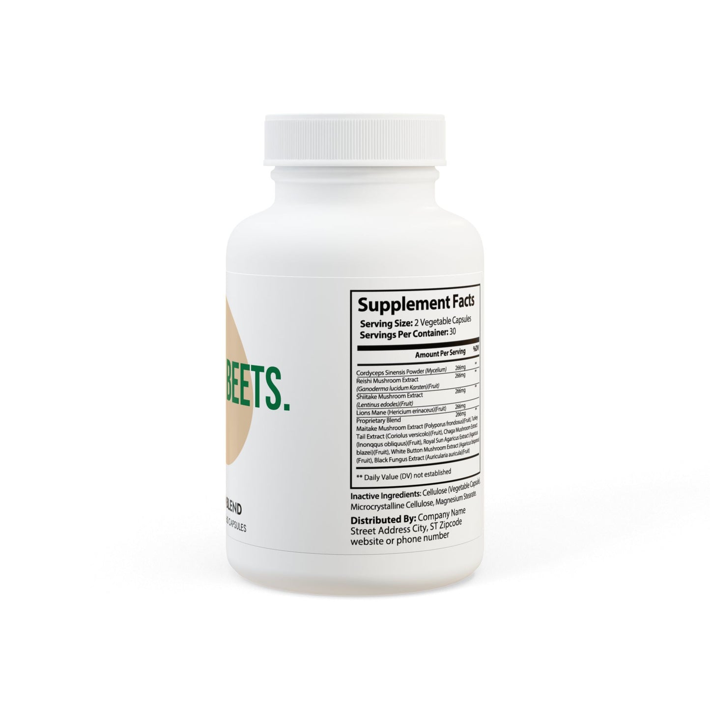 FEEL THE BEETS - Beetroot Supplement (60 Capsules)